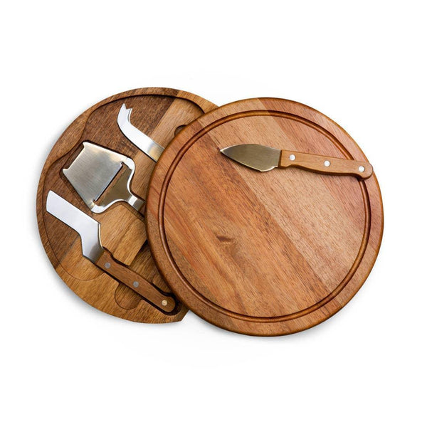 Picnic Time TABLETOP - Acacia Circo Cheese Board and Tools Set