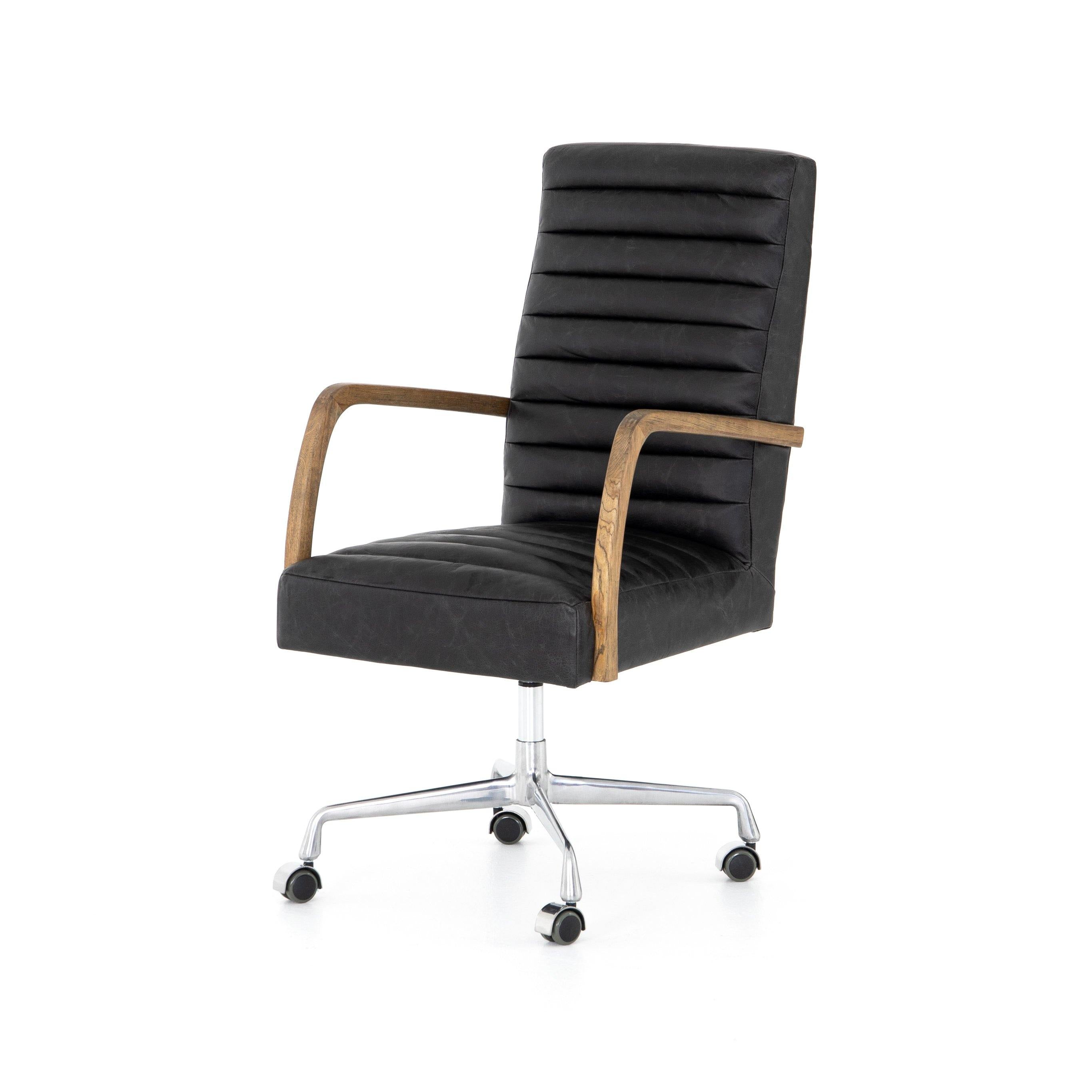 Four Hands FURNITURE - Berenson Channeled Desk Chair