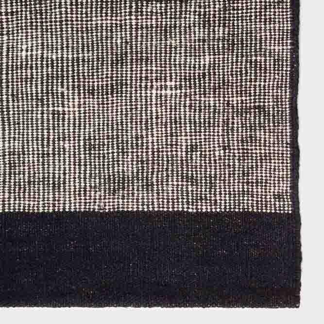 Ethnicraft TEXTILES - Black Dots Kilim Rug