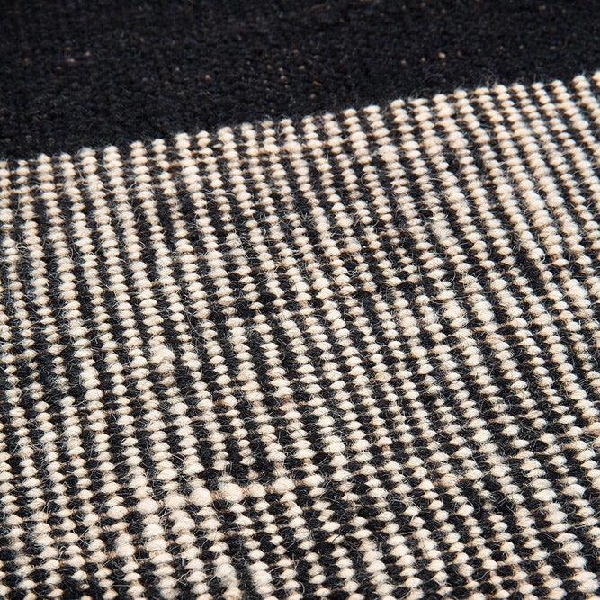 Ethnicraft TEXTILES - Black Dots Kilim Rug