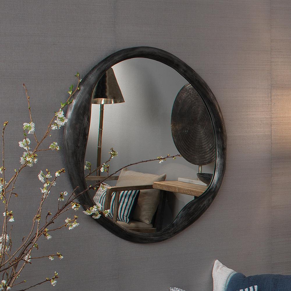 Jamie Young MIRROR - Organic Round Metal Mirror