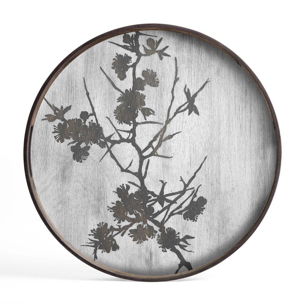 Notre Monde (Ethnicraft) DECORATIVE - Blossom Small Round Wooden Tray