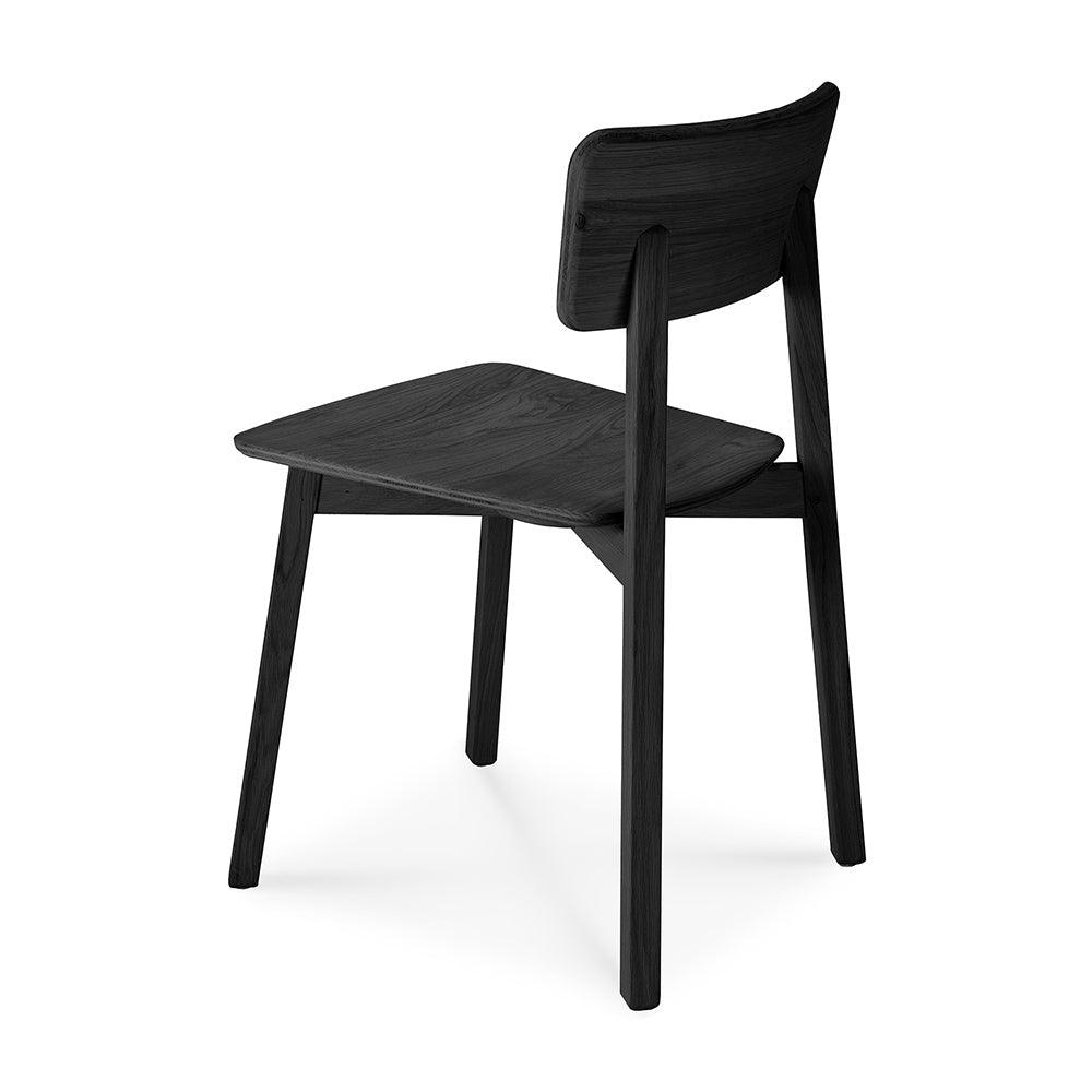 Ethnicraft FURNITURE - Casale Dining Chair - Black Oak