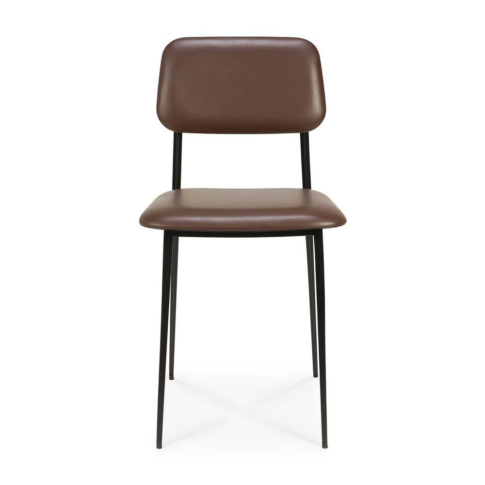 Ethnicraft FURNITURE - DC Leather Dining Chair