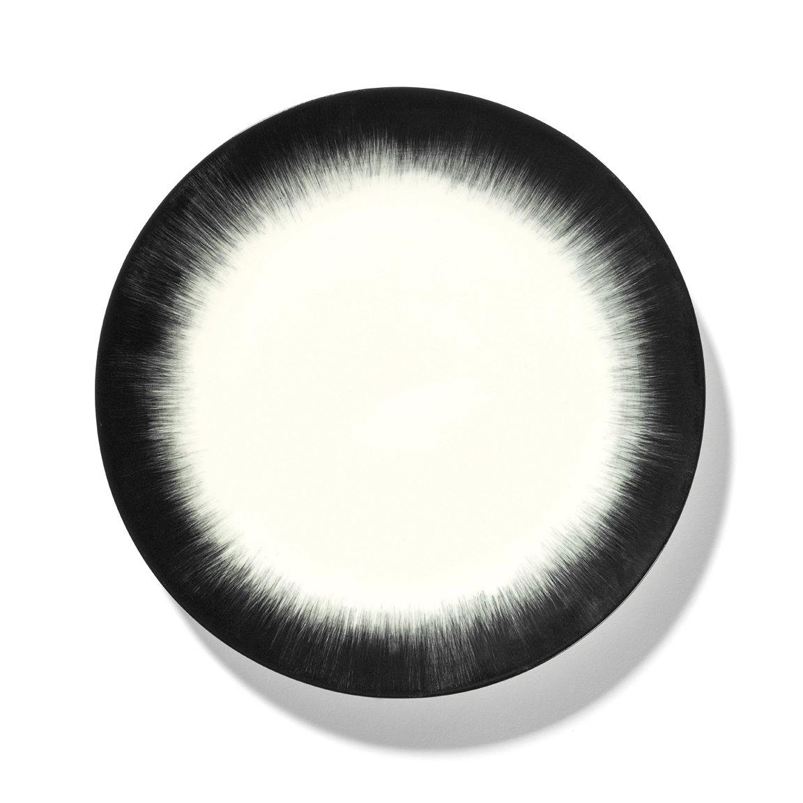 Serax TABLETOP - Dé White & Black Salad Plate