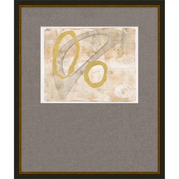 Wendover Art Group GALLERY - Gold Geometrics 3