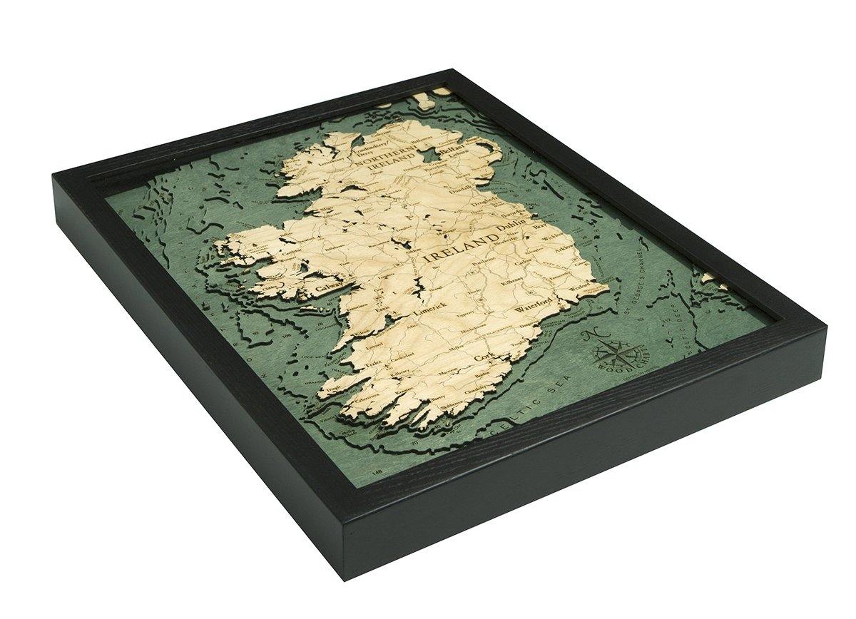 Michael Enterprises Inc./Worldchart.com WOOD CHART - Ireland Wood Chart