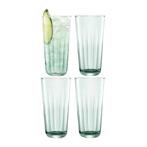 LSA International Inc. GLASSWARE - Mia Tall Highball Glasses - Set of 4