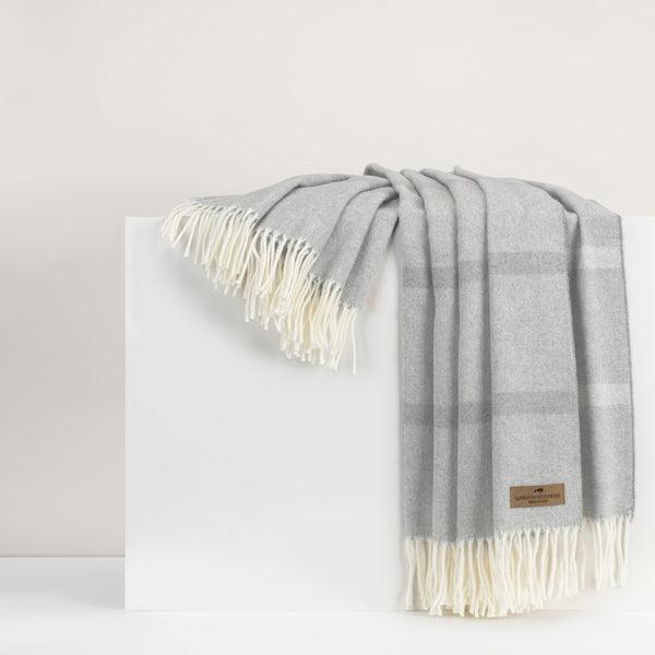 Lands Downunder TEXTILES - Montauk Stripe Herringbone Throw