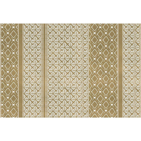 Tempaper Designs - RUGS DECORATIVE - Striped Mudcloth Vinyl Rug