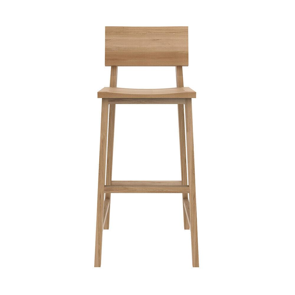 Ethnicraft FURNITURE - N4 Bar Stool - Varnished