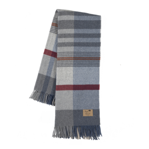 Lands Downunder TEXTILES - Pisa Plaid Lambswool Throw