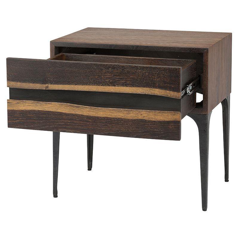 Nuevo Living FURNITURE - Prana Side Table - Seared