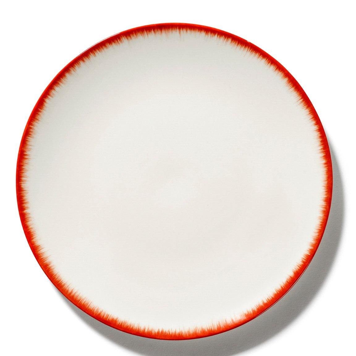 Serax TABLETOP - Dé Red & White Dinner Plate