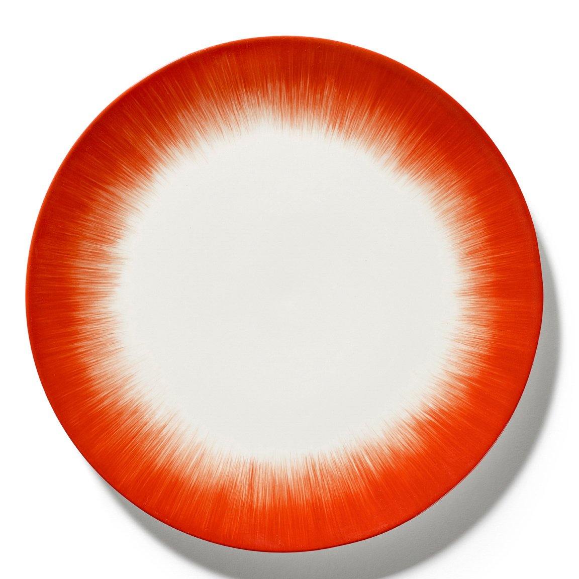 Serax TABLETOP - Dé Red & White Dinner Plate