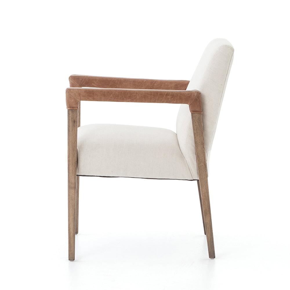 Four Hands FURNITURE - Reuben Linen Dining Chair