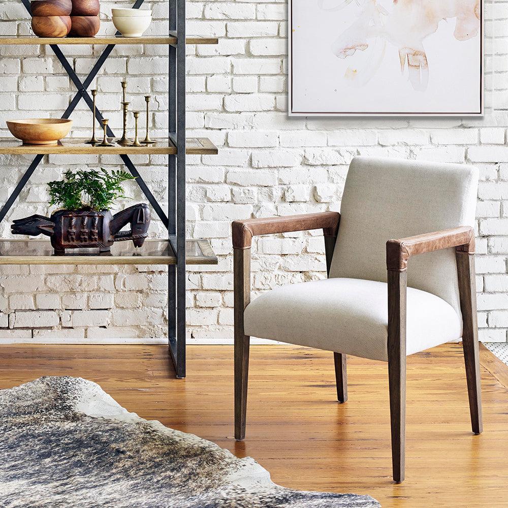 Four Hands FURNITURE - Reuben Linen Dining Chair