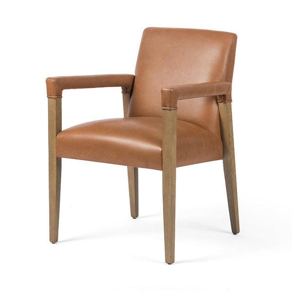 Four Hands FURNITURE - Reuben Faux Leather Dining Chair