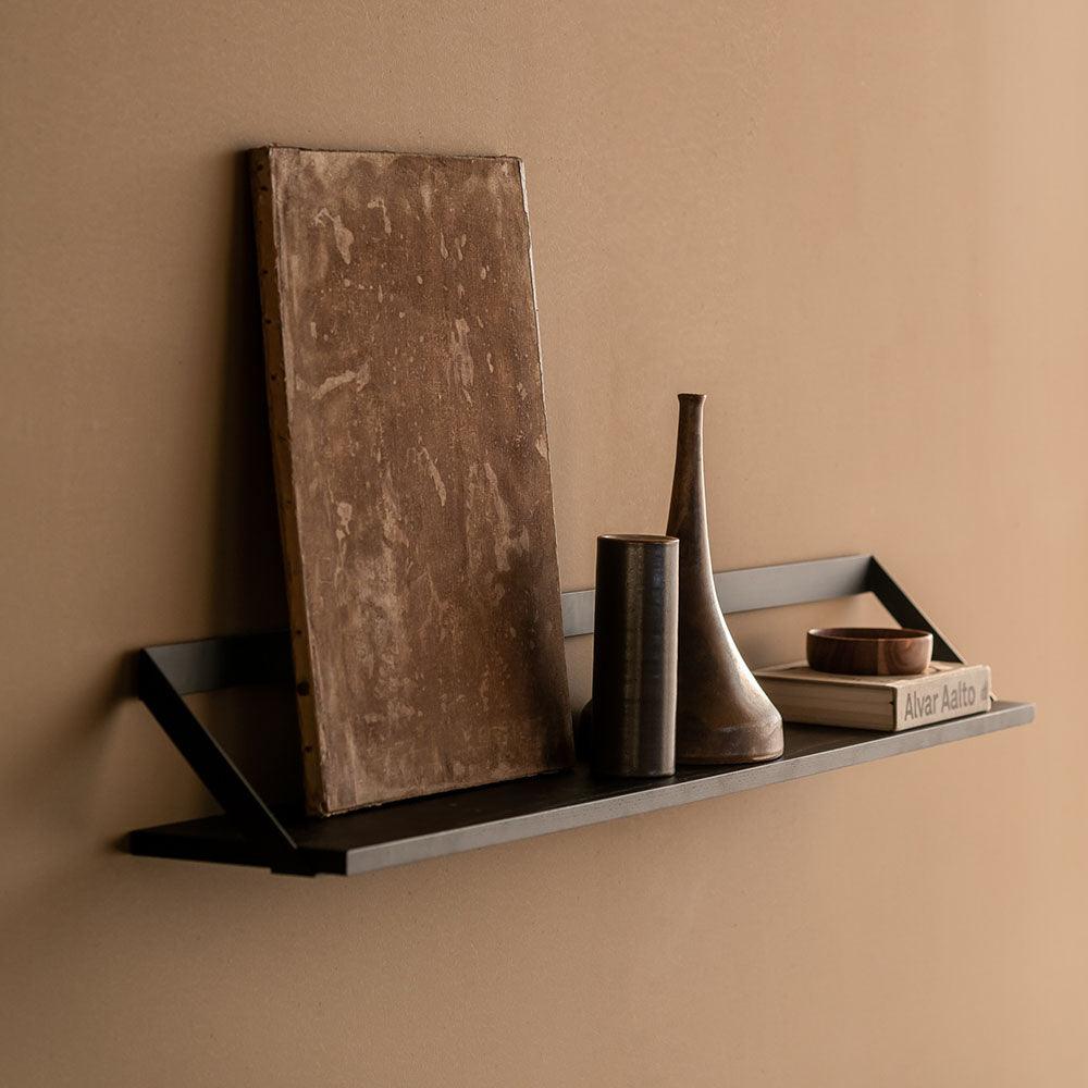 Ethnicraft DECORATIVE - Black Oak Ribbon Shelf