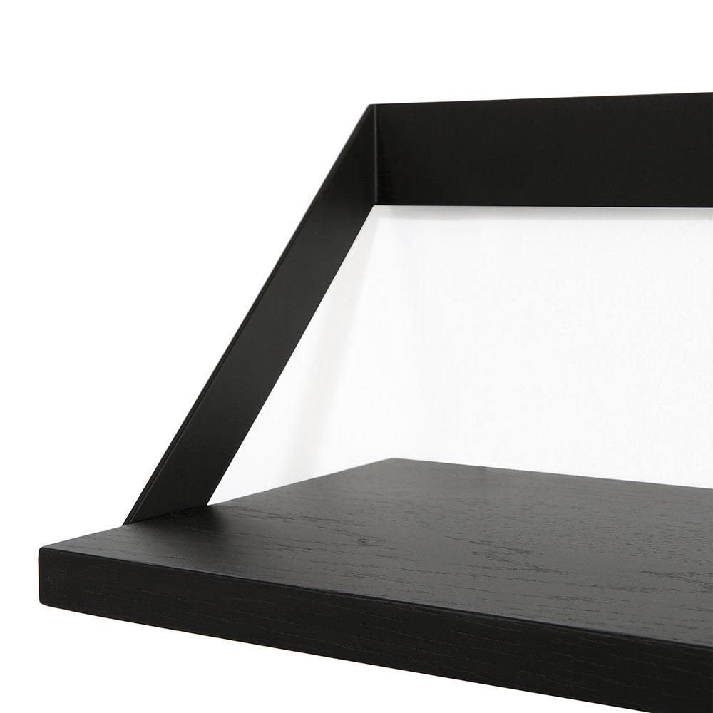 Ethnicraft DECORATIVE - Black Oak Ribbon Shelf