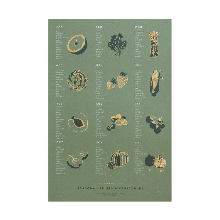 Young America Creative GALLERY - Seasonal Produce Calendar