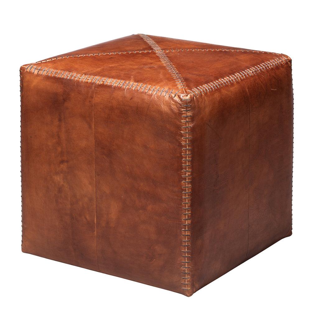 Jamie Young FURNITURE - Small Leather Ottoman