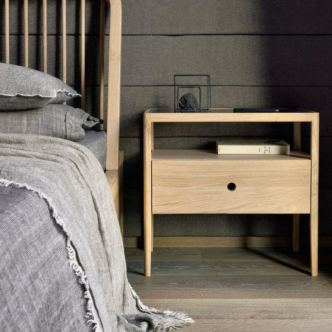 Ethnicraft FURNITURE - Spindle Bedside Table