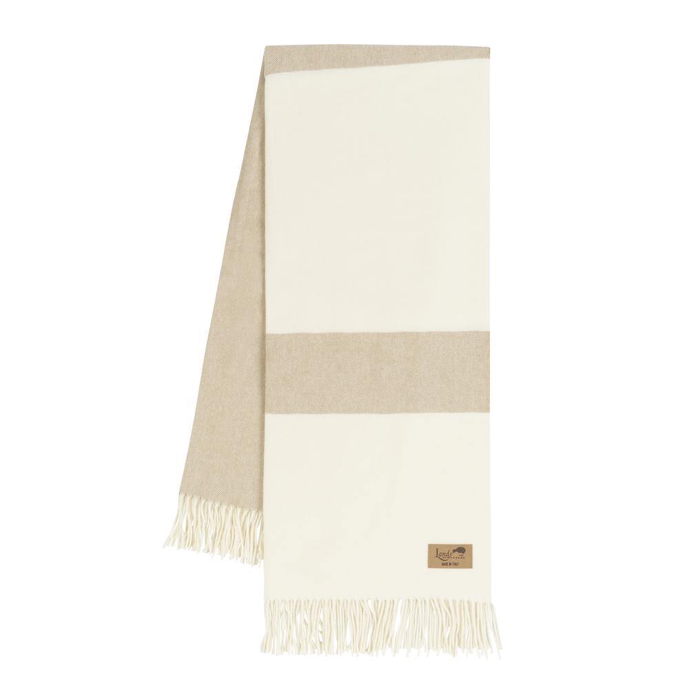 Lands Downunder TEXTILES - Sydney Herringbone Stripe Throw