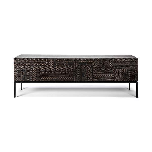 Ethnicraft FURNITURE - Tabwa Black TV Console