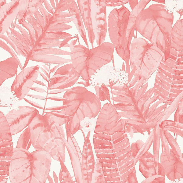 Tempaper Designs LIFESTYLE - Tropical Pink Lemonade Peel and Stick Wallpaper