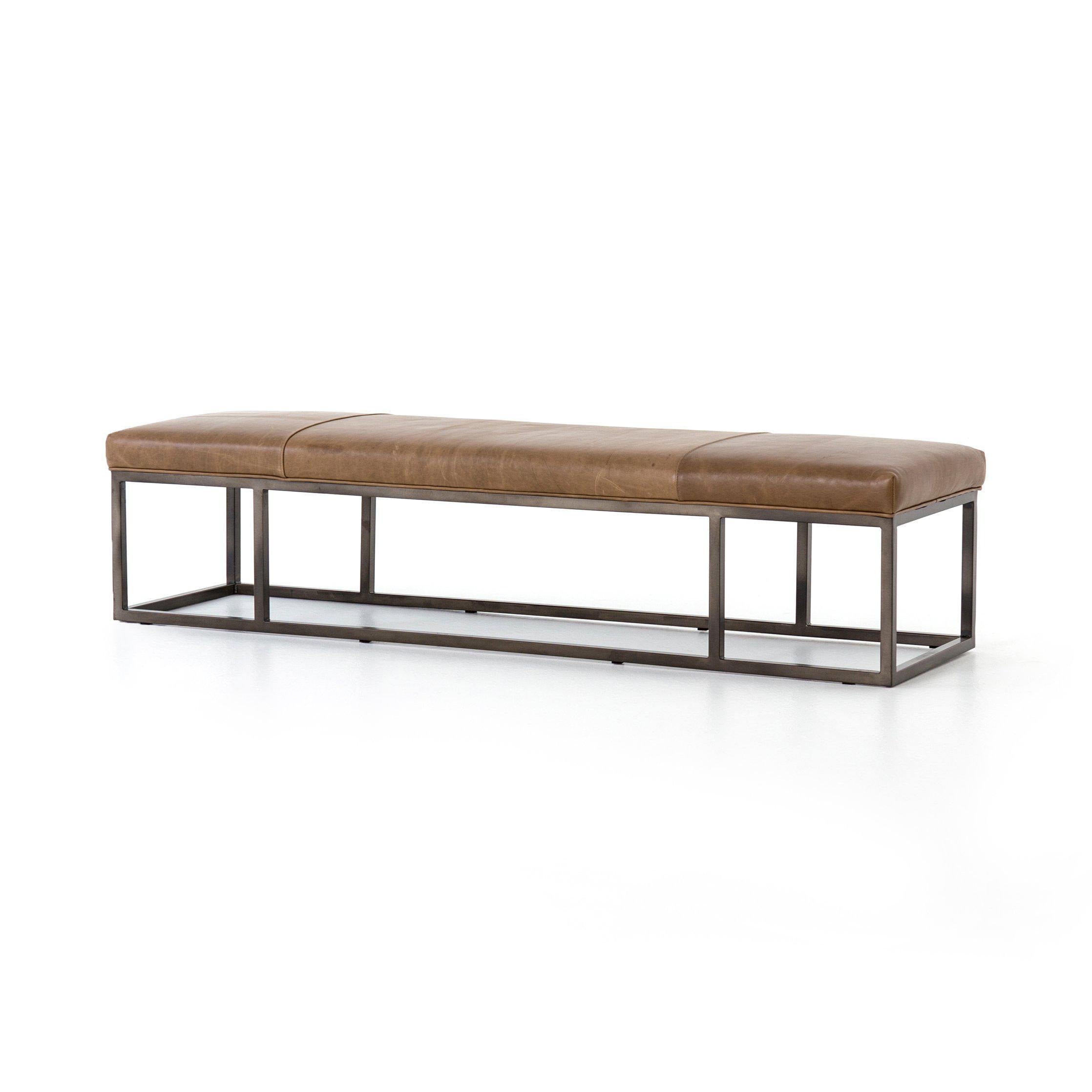 Four Hands FURNITURE - Windson Leather Bench