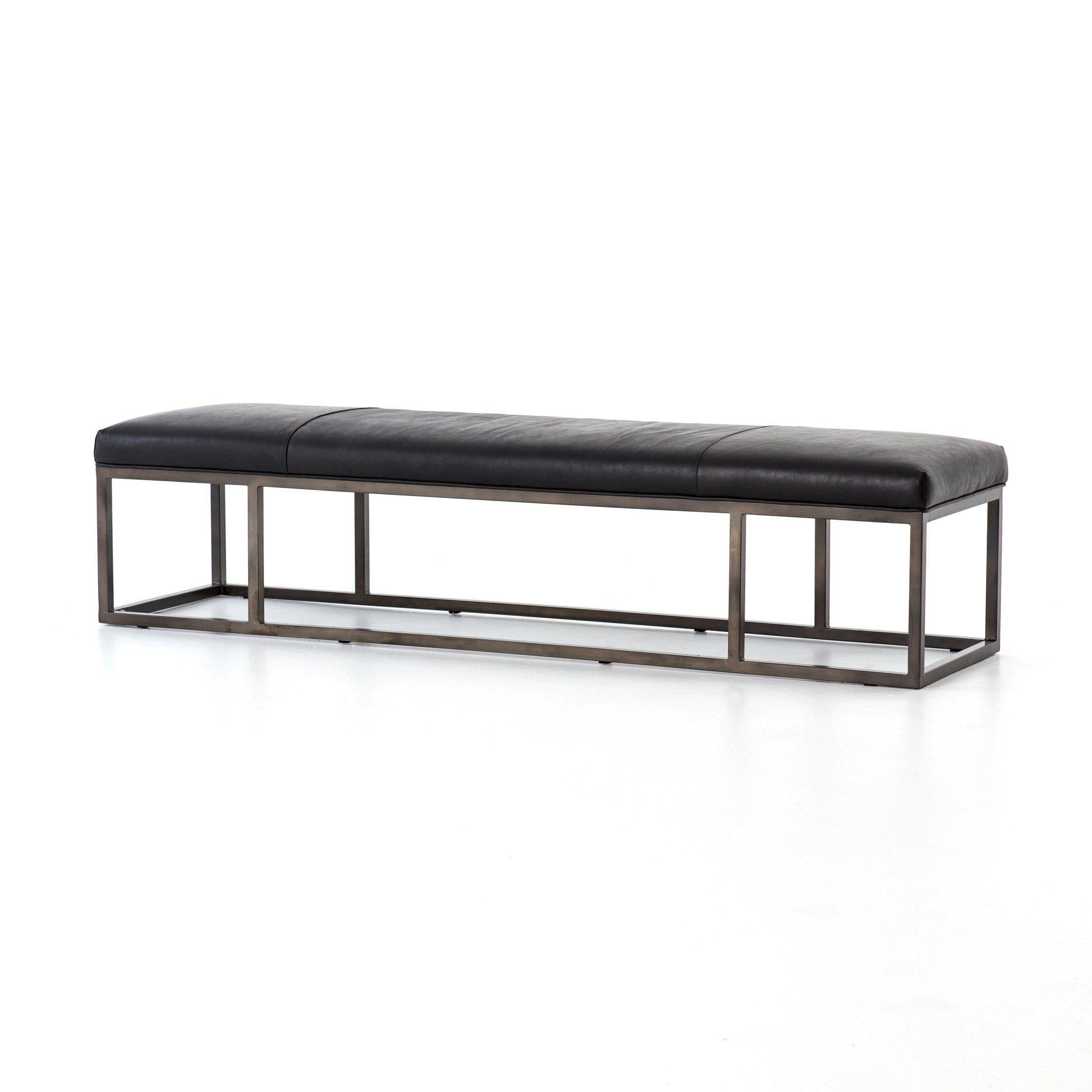 Four Hands FURNITURE - Windson Leather Bench